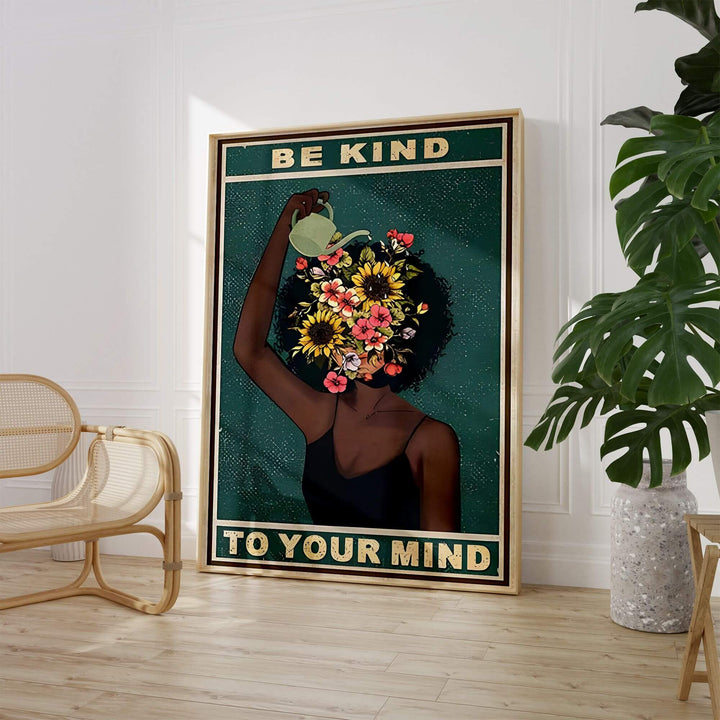 Be Kind No3 Print Wall Art Moncasso