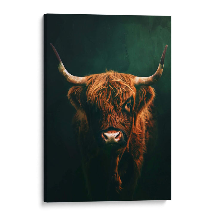 Highland Cow Print Wall Art Moncasso