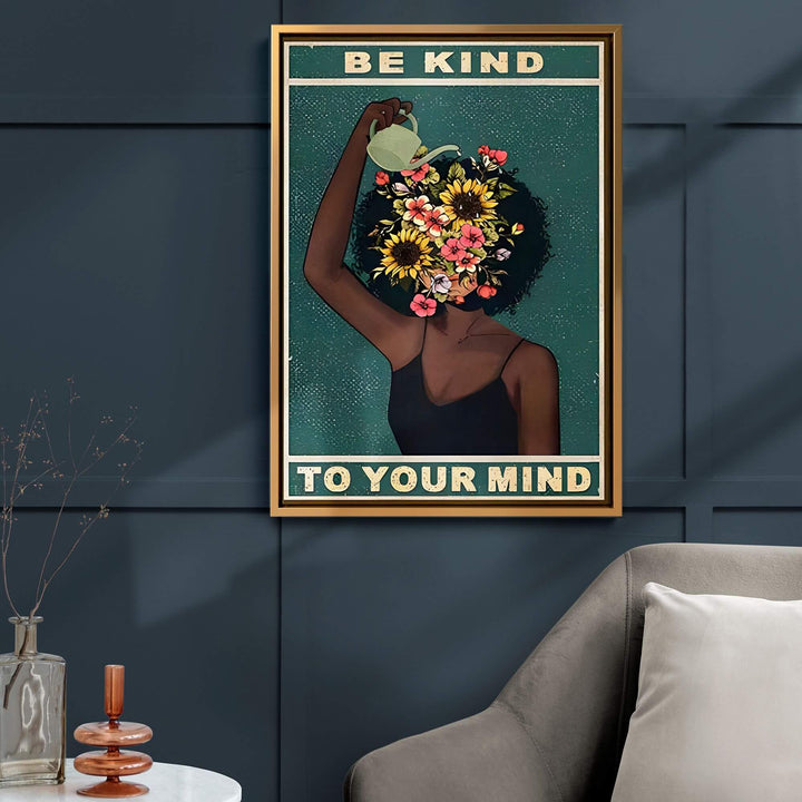 Be Kind No3 Print Wall Art Moncasso