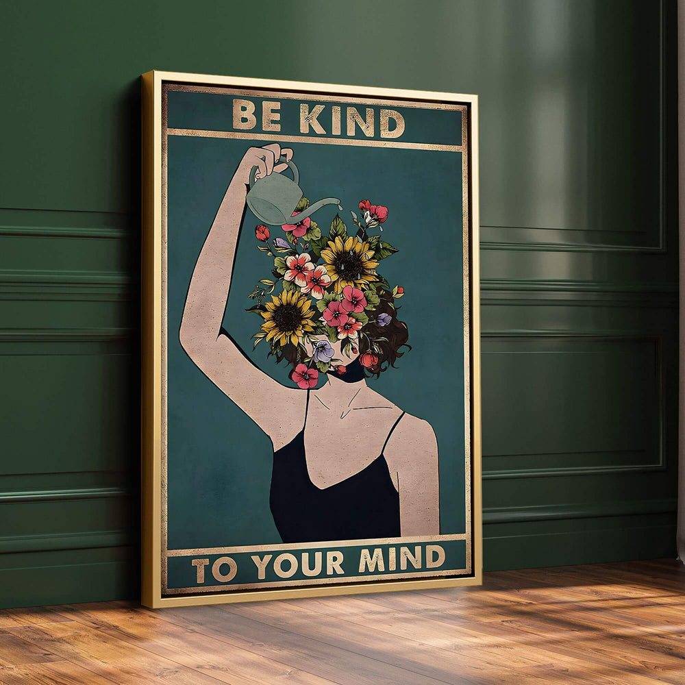 Be Kind No1 Print Wall Art Moncasso