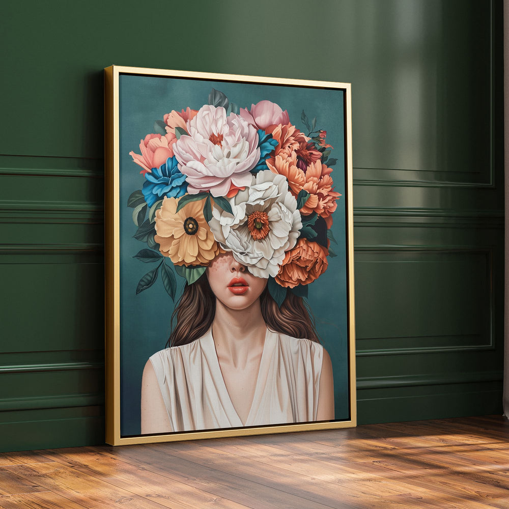 Bloom Print Wall Art Moncasso