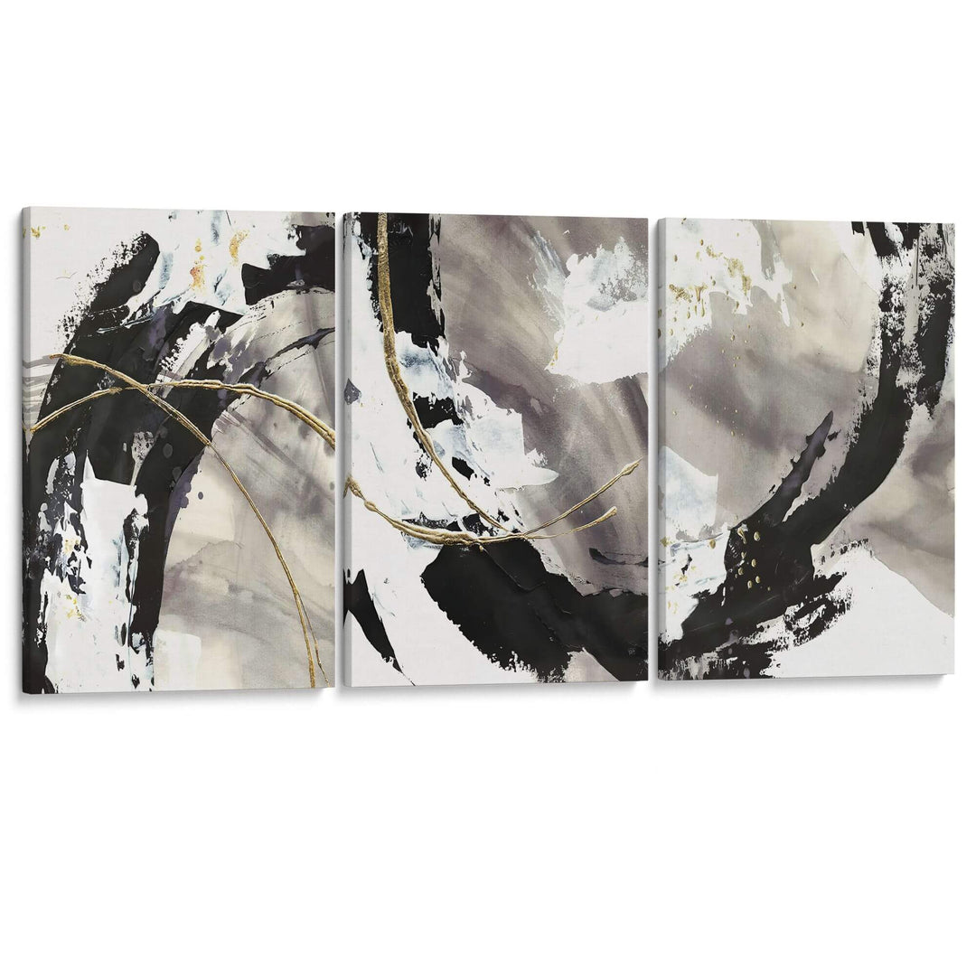 Greystorm Set of 3 Prints Wall Art Moncasso