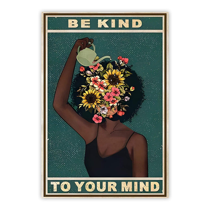 Be Kind No3 Print Wall Art Moncasso