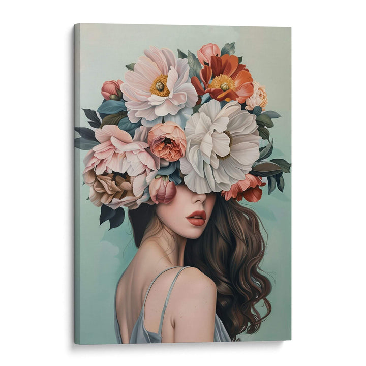 Flower Girl Print Wall Art Moncasso