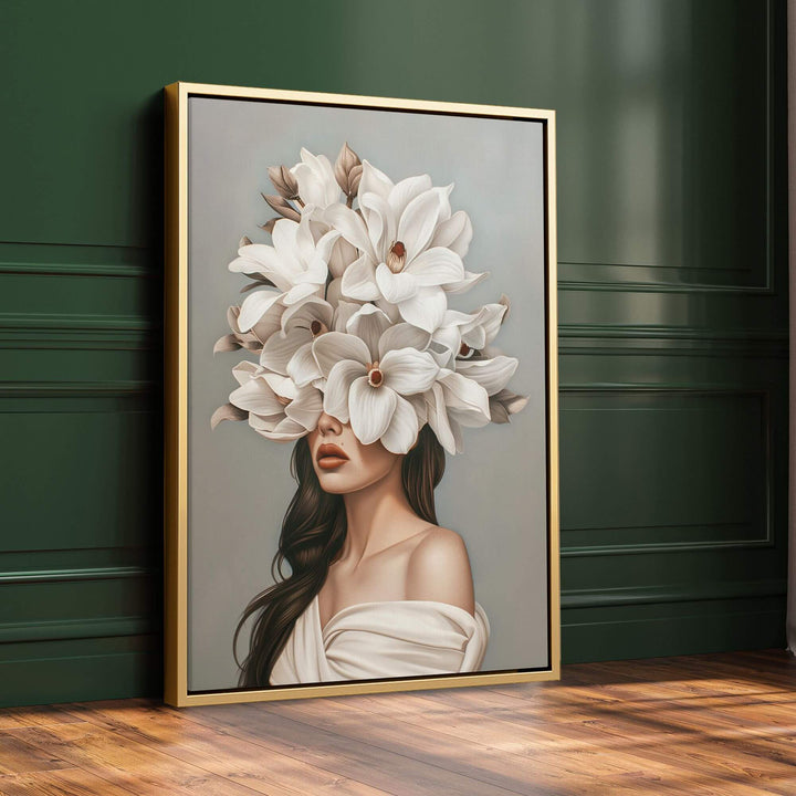 Serenade of Magnolias Print Wall Art Moncasso