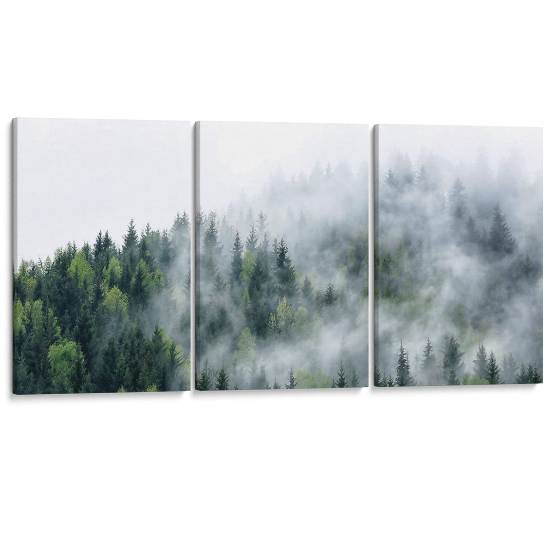 Nordic Forest Set of 3 Prints Wall Art Moncasso