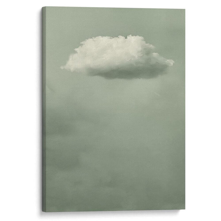 Sage Cloud Print Wall Art Moncasso