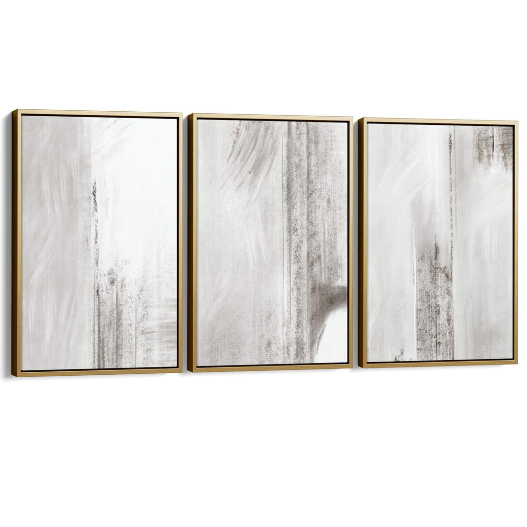 Purity Set of 3 Prints Wall Art Moncasso