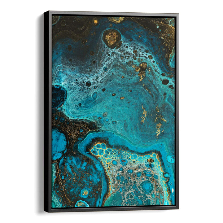 Ocean Marble Print Wall Art Moncasso