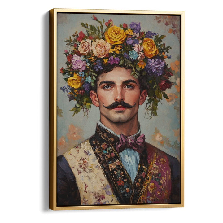 Victorian Gentleman Print Wall Art Moncasso