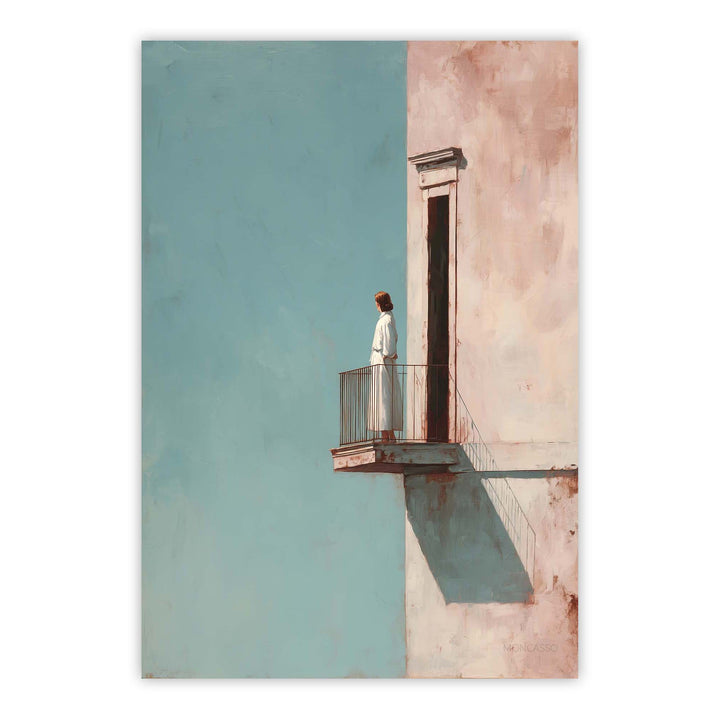 Alone in Light Print Wall Art Moncasso