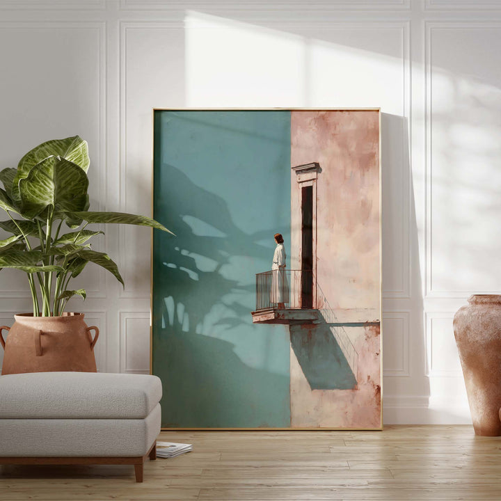 Alone in Light Print Wall Art Moncasso