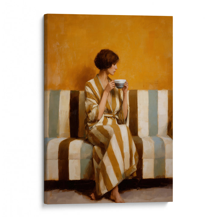 Amber Silence Print Wall Art Moncasso