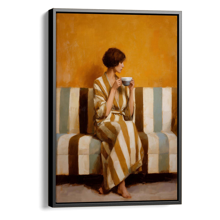 Amber Silence Print Wall Art Moncasso