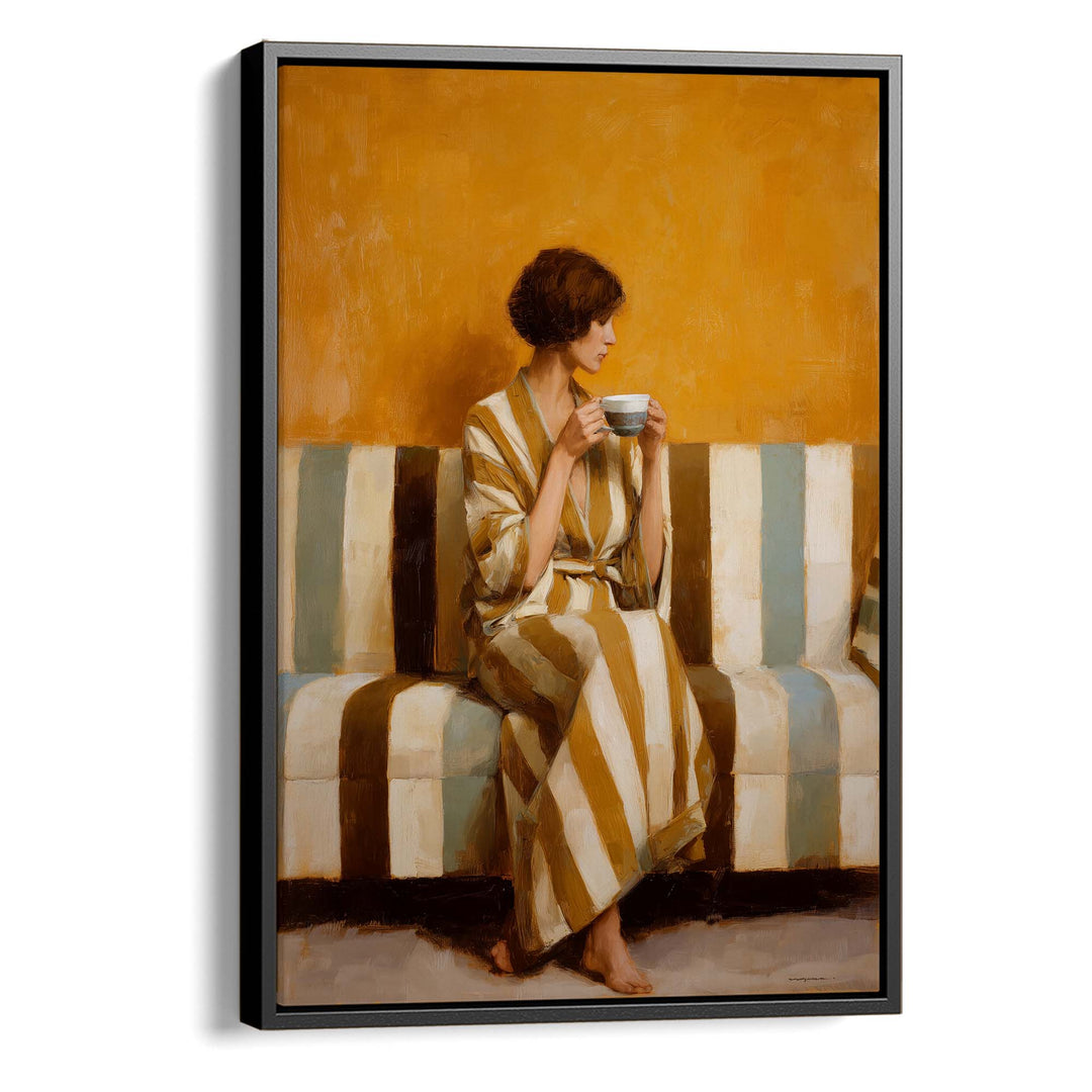 Amber Silence Print Wall Art Moncasso