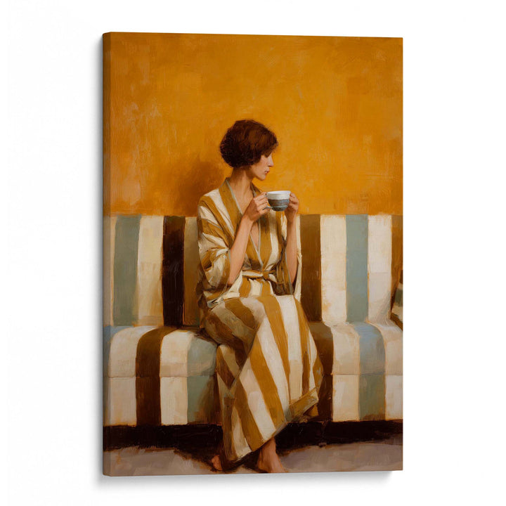 Amber Silence Print Wall Art Moncasso