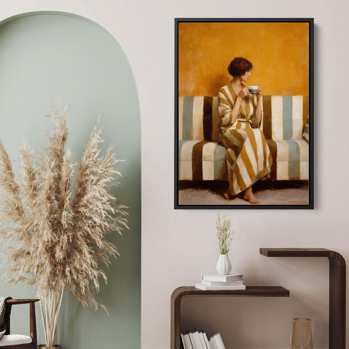 Amber Silence Print Wall Art Moncasso