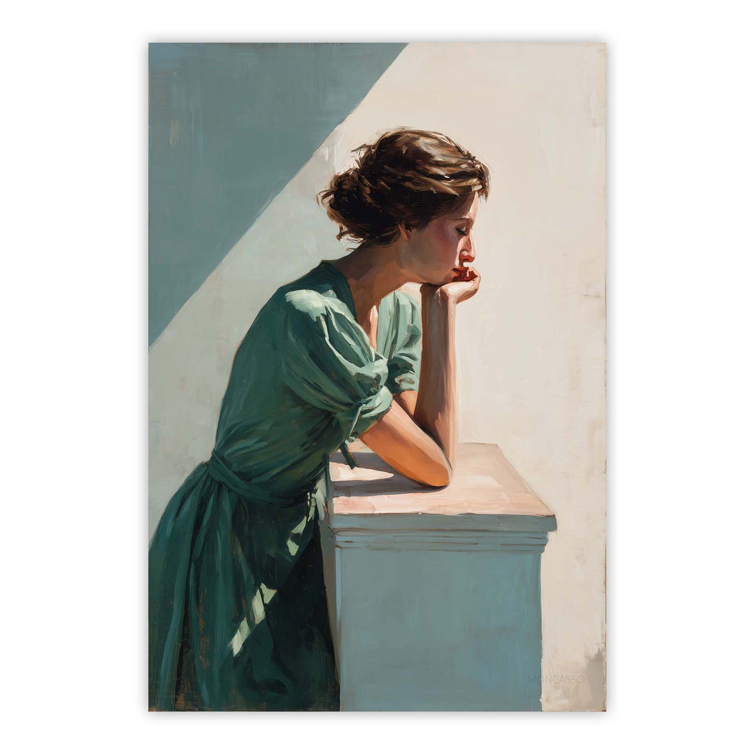 Balcony Daydream Print Wall Art Moncasso