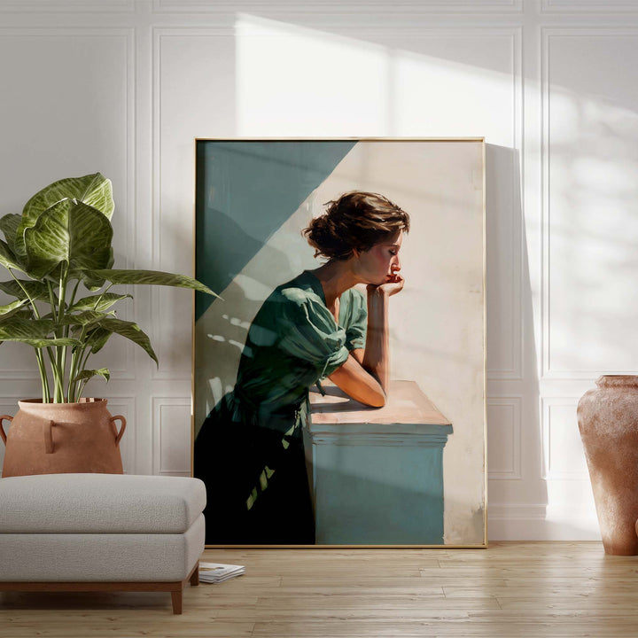 Balcony Daydream Print Wall Art Moncasso