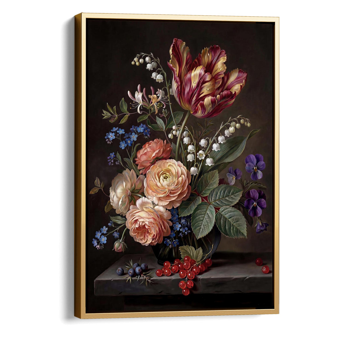 Baroque Tulip Print