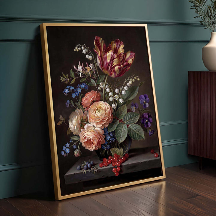 Baroque Tulip Print