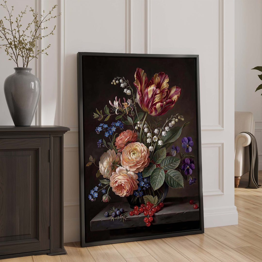 Baroque Tulip Print
