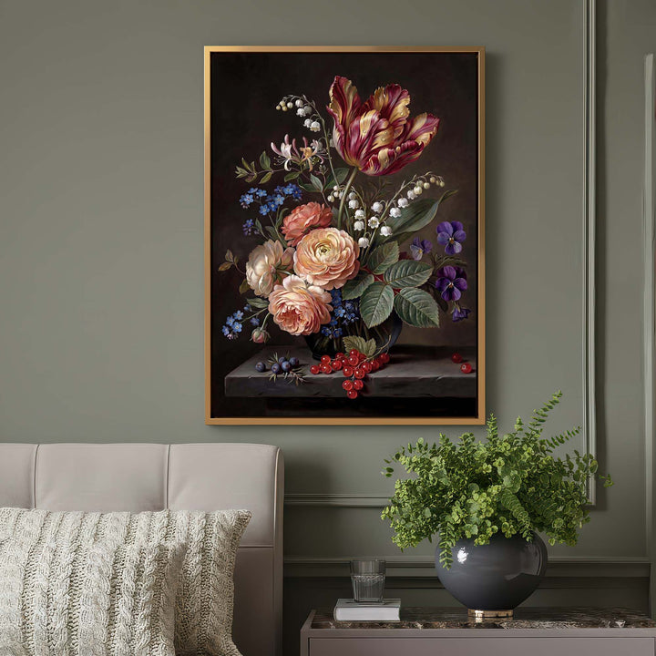 Baroque Tulip Print