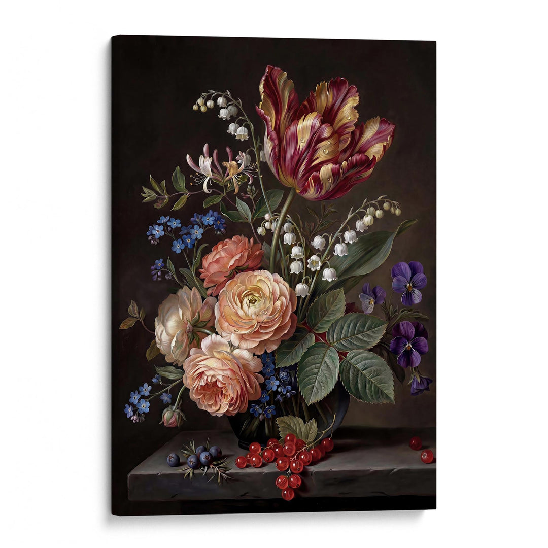 Baroque Tulip Print