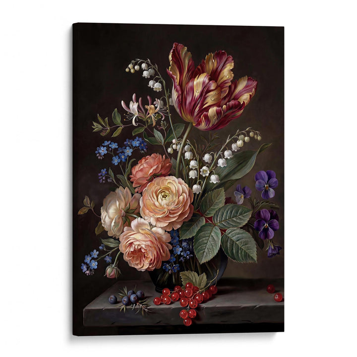 Baroque Tulip Print