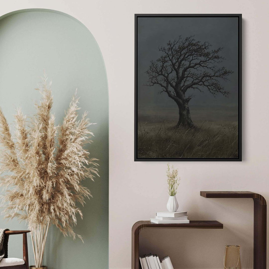 Black Tree Print