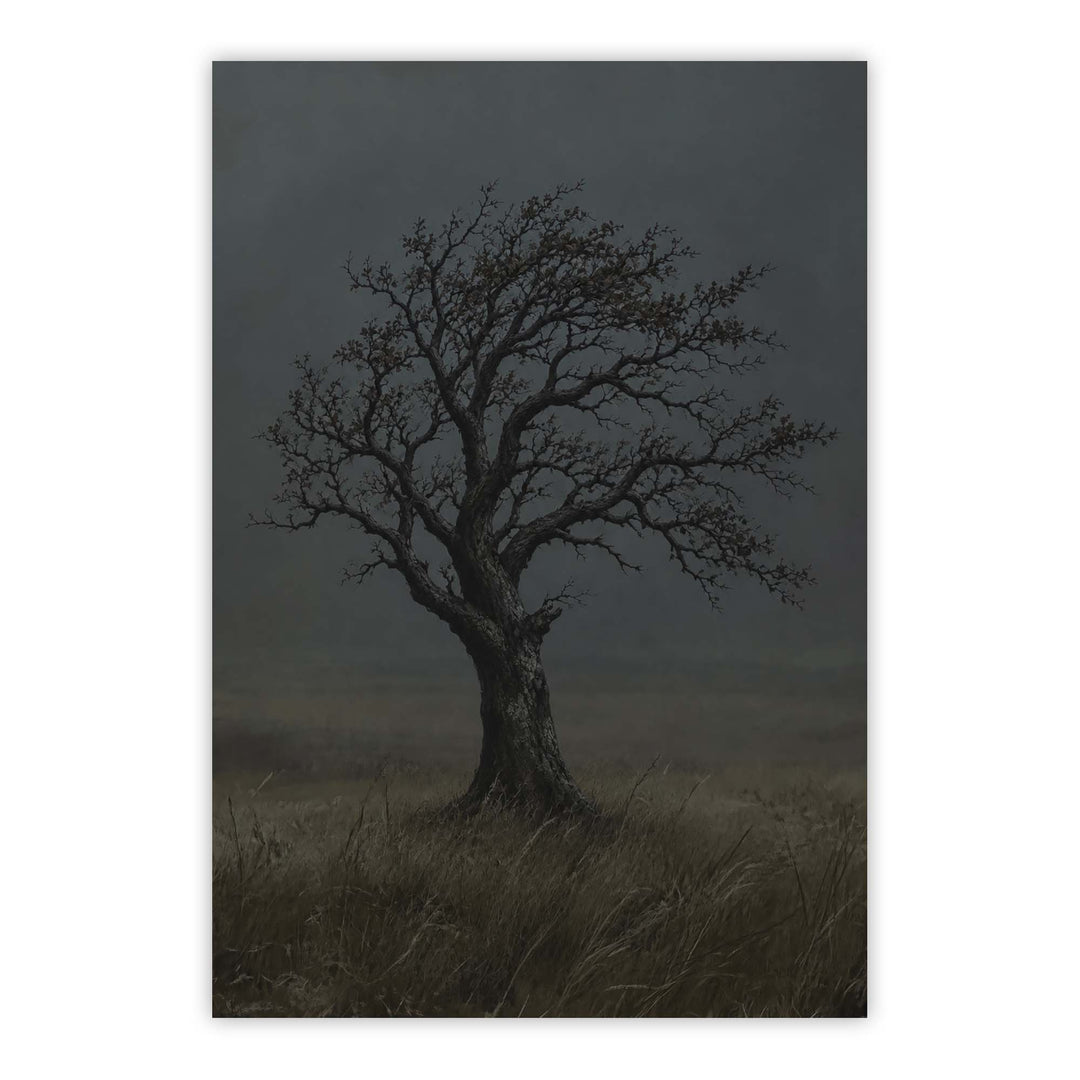 Black Tree Print