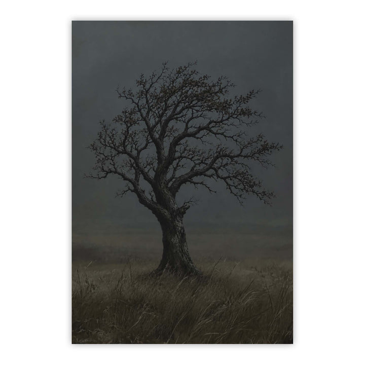 Black Tree Print