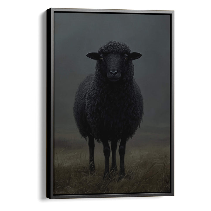 Black Sheep Print Wall Art Moncasso