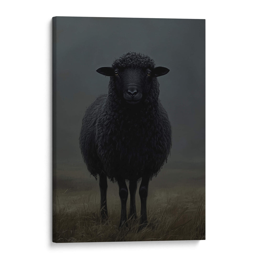 Black Sheep Print Wall Art Moncasso