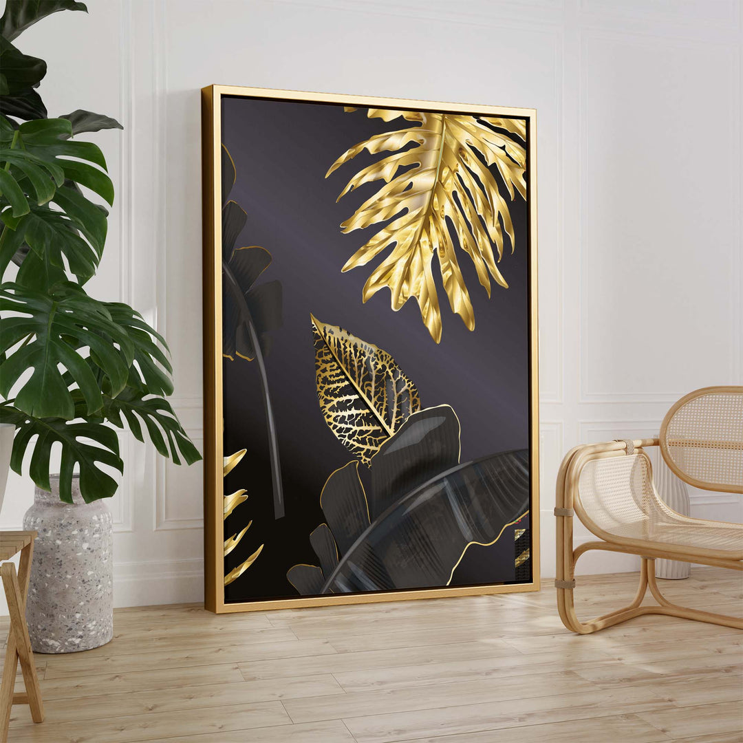 Golden Fern Print