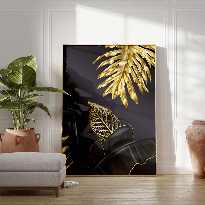 Golden Fern Print