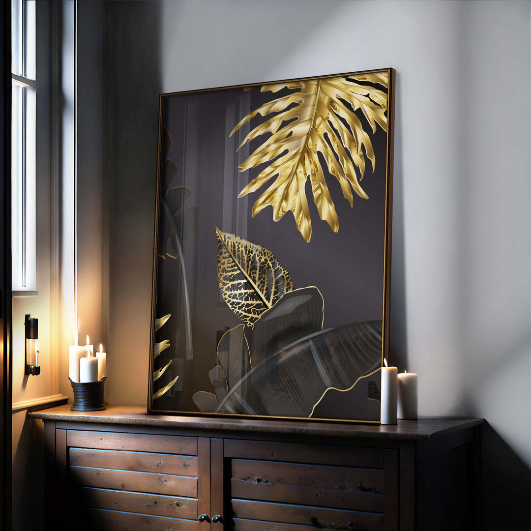 Golden Fern Print