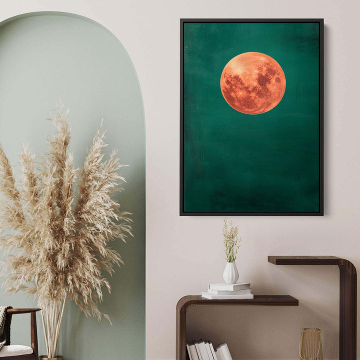 Bloodmoon Print Wall Art Moncasso
