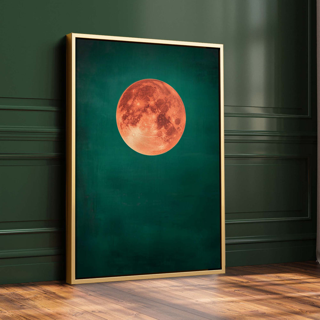 Bloodmoon Print Wall Art Moncasso