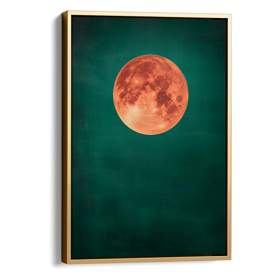 Bloodmoon Print Wall Art Moncasso