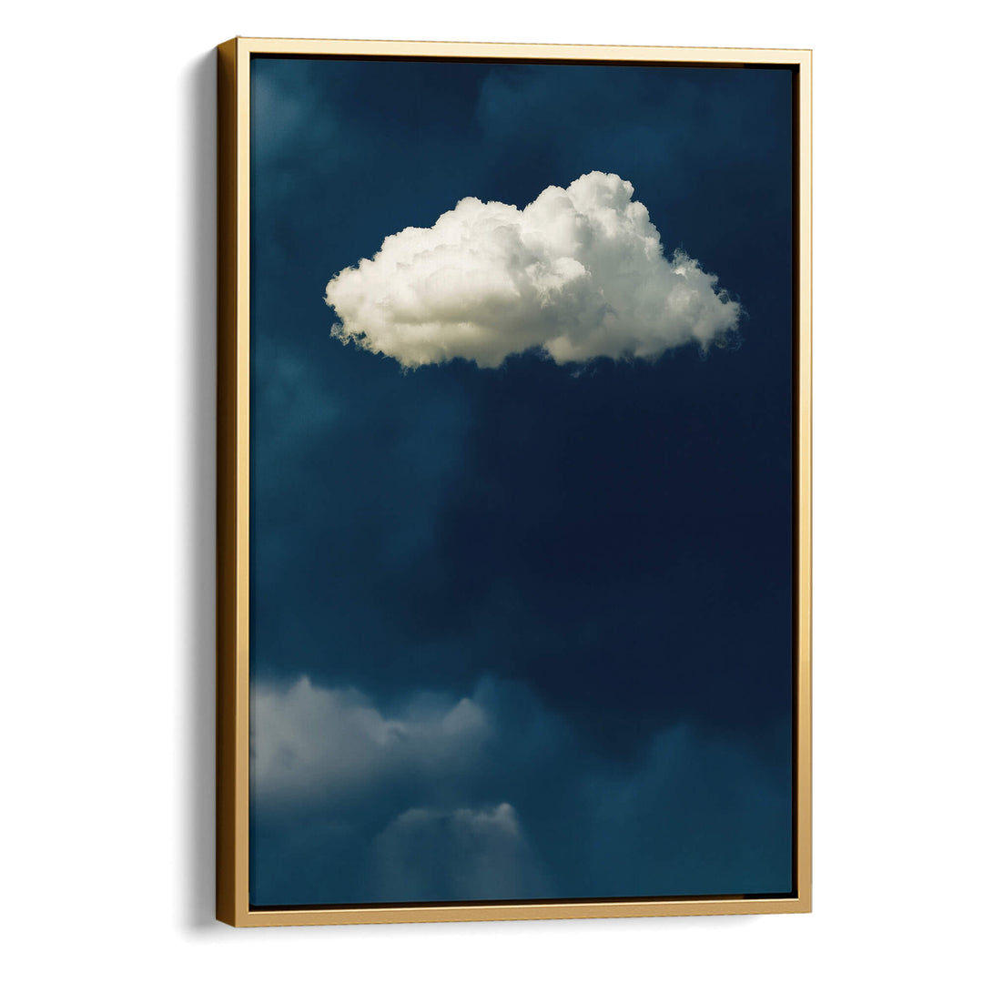 Blue Cloud No1 Print Wall Art Moncasso