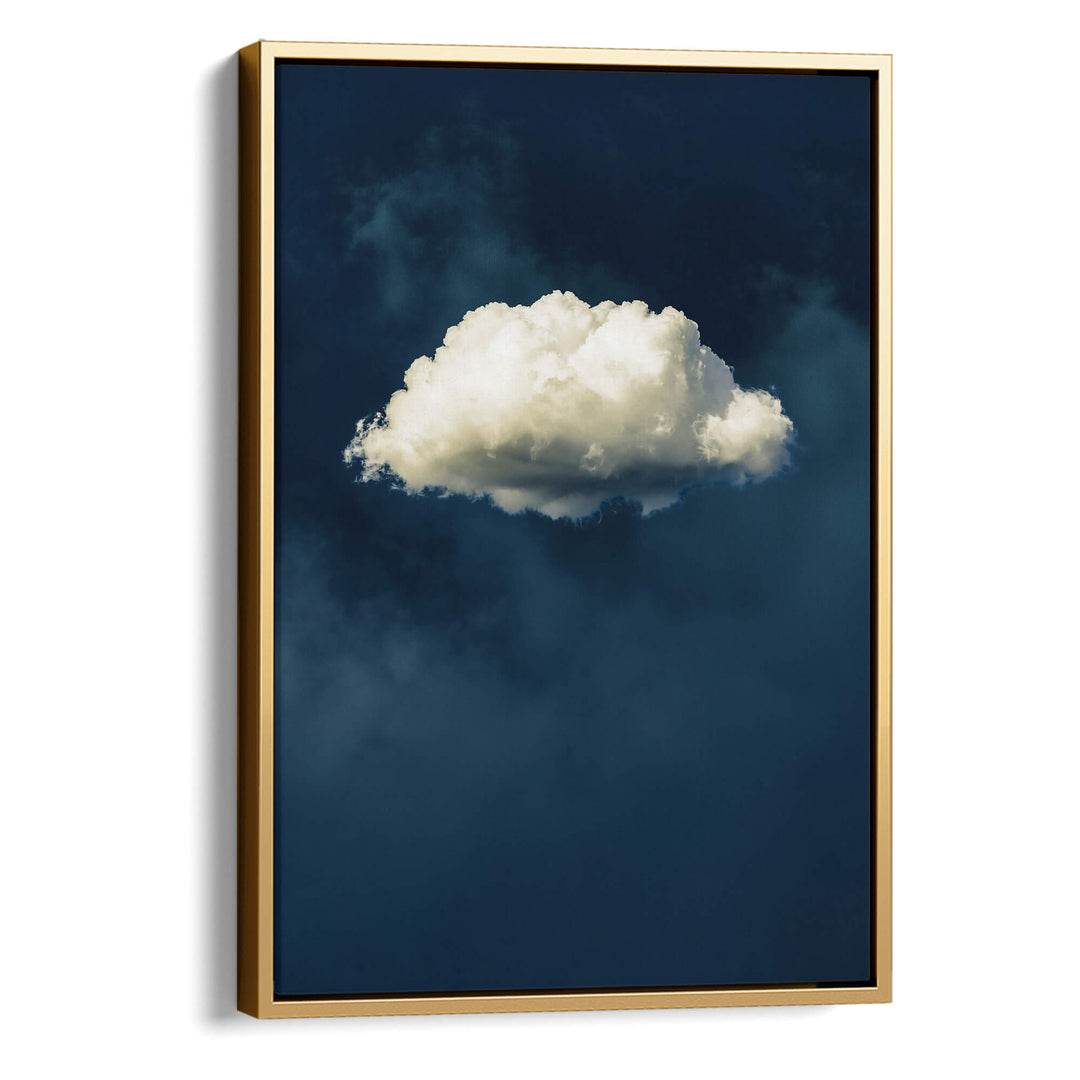 Blue Cloud No2 Print Wall Art Moncasso