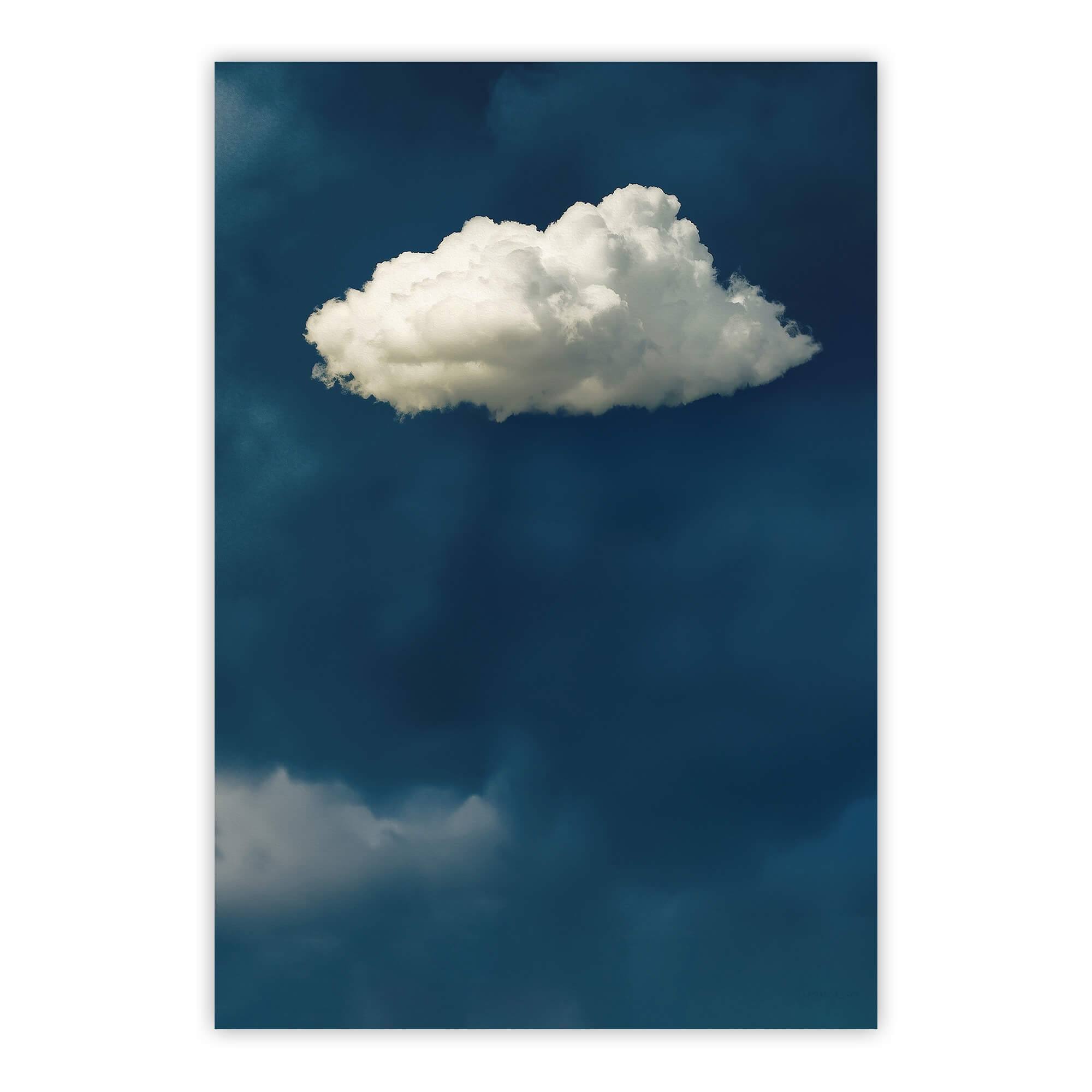 絵画 CLOUD 1 Blue_Cloud_No1_-