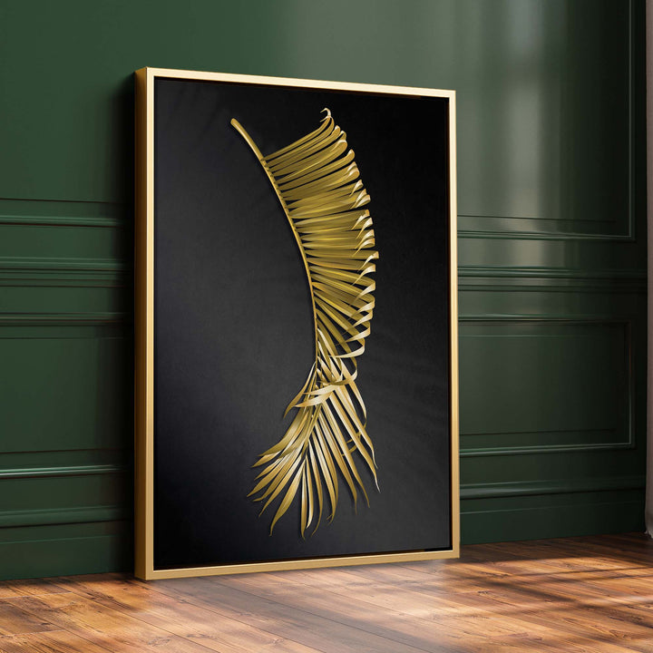 Golden Frond Print