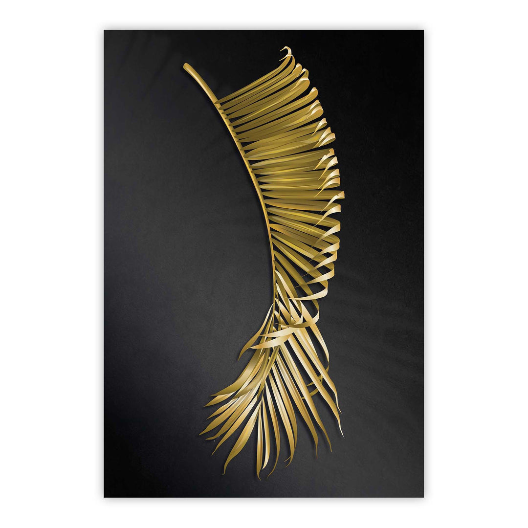 Golden Frond Print