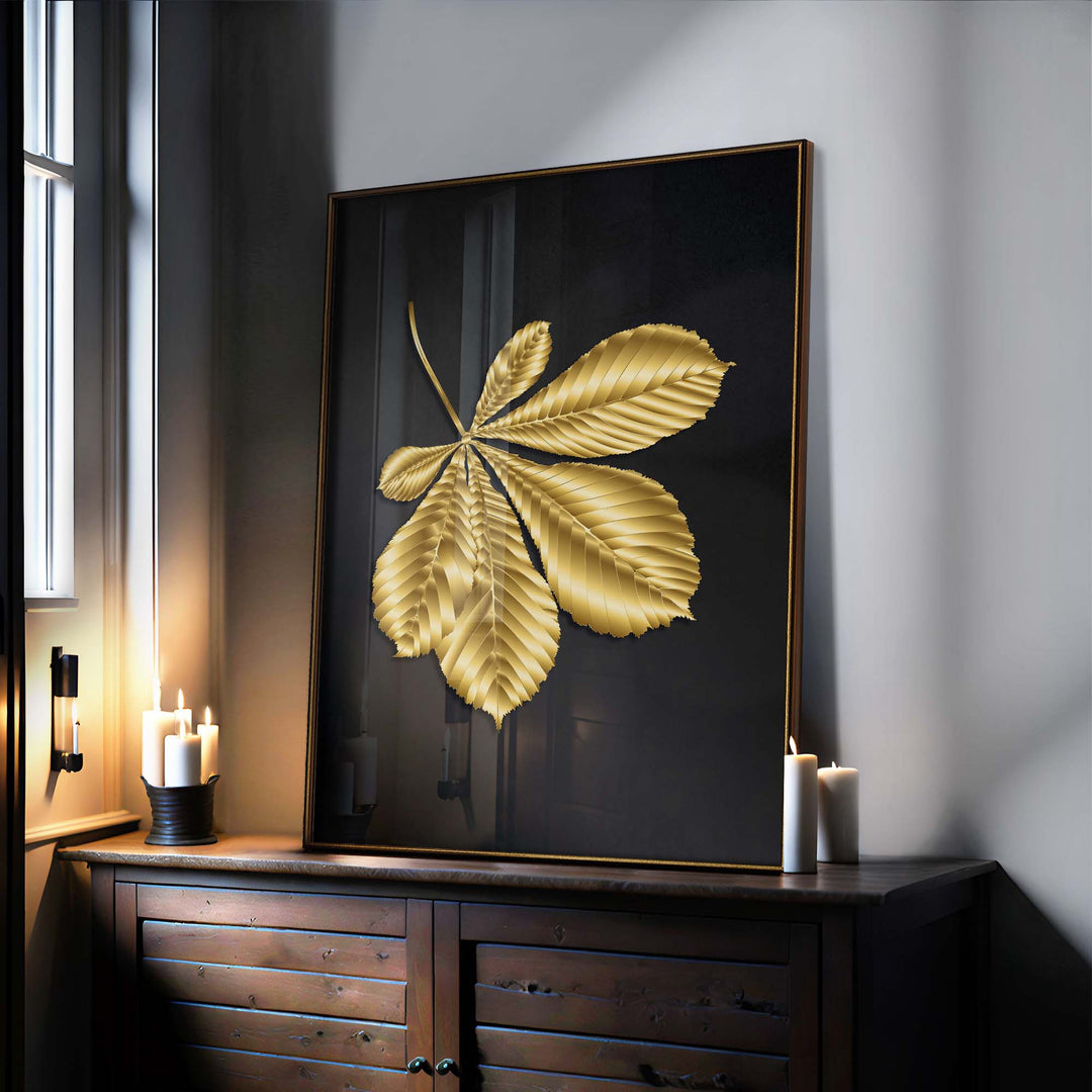 Golden Chestnut Print