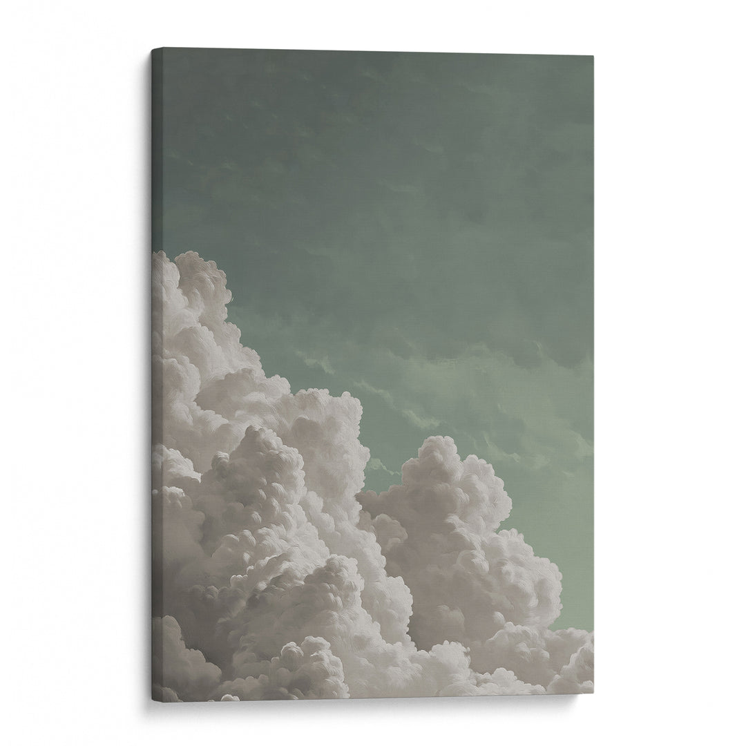 Tranquil Billowing Cloud Print Wall Art Moncasso