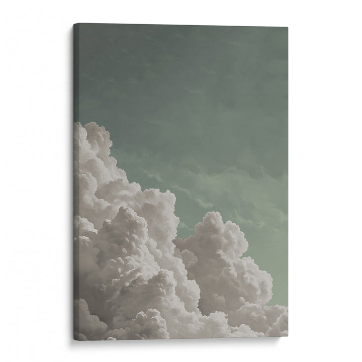 Tranquil Billowing Cloud Print Wall Art Moncasso
