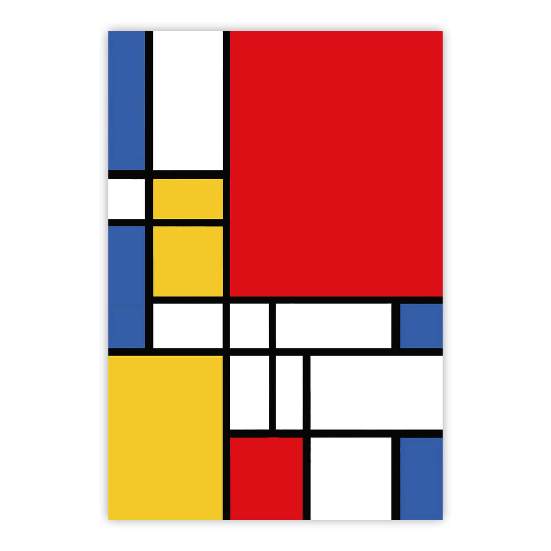 Cubism No1 Print Wall Art Moncasso