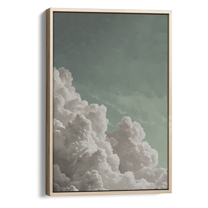 Tranquil Billowing Cloud Print Wall Art Moncasso